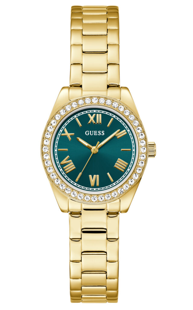 Γυναικείο Ρολόι GUESS Mini Luna GW0841L7 Χρυσό από Ανακυκλωμένο Ατσάλι