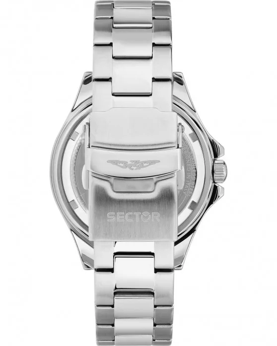 SECTOR WATCH 230 AUTOMATIC SILVER STAINLESS STEEL BRACELET - Image 5