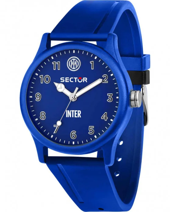 Ανδρικό ρολόι SECTOR WATCH EX-Q Inter Special Edition με μπλε λουράκι σιλικόνης