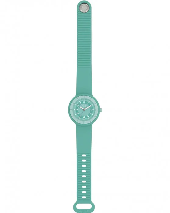 HIP HOP Watch Hero Dot Solar turquoise Silicone Strap - Image 2